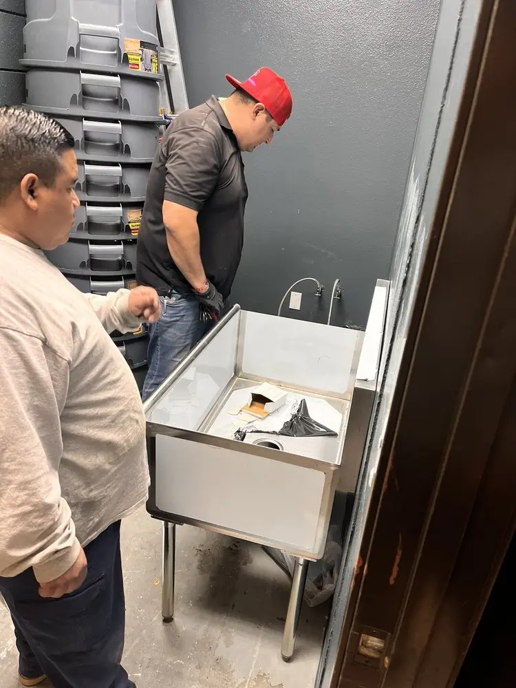 Commercial plumbing and sink installation in Tall Timbers